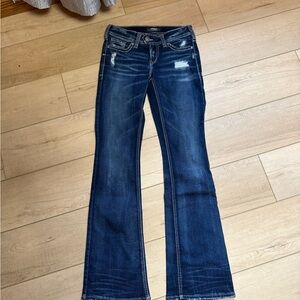 Silver Jeans Dark Blue Boot Cut Women's Jeans PLUS BONUS PAIR